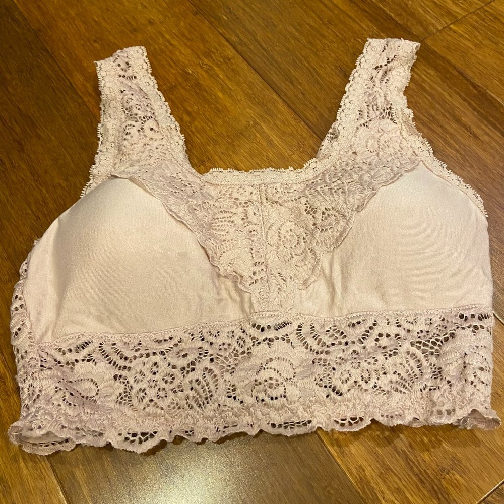 Rose colored bralette from A'lterd State